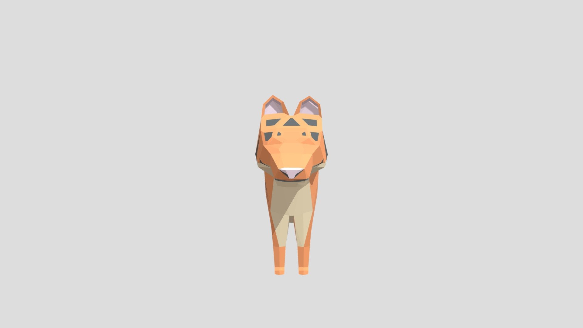 Tiger from Poly by Google