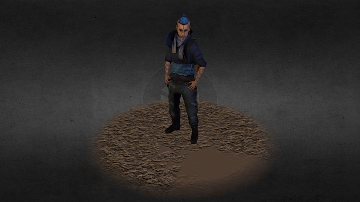 Mortal Engines Self Portrait 3D Model