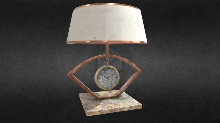 Two Sister - Lamp Hotel 3D Model