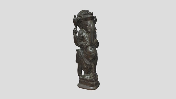 Figurka hinduskiego bóstwa 3D Model
