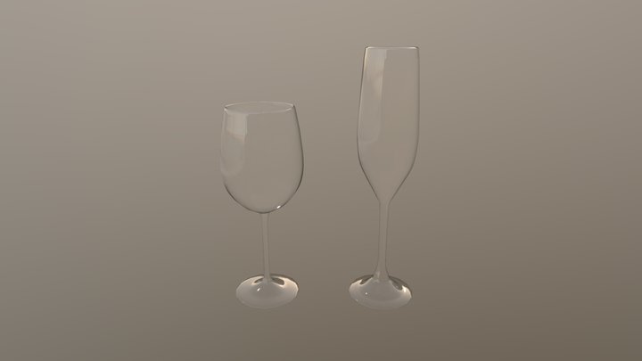 Glass 3D Model