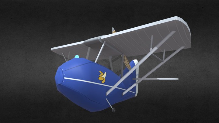 Plane GameArt2023 DAEHowest 3D Model