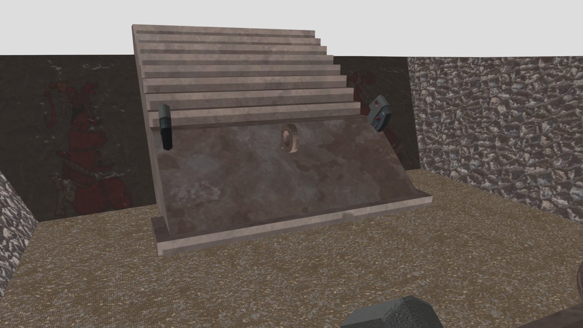 MesoAmerican Ball Court Download Free 3D model by AlexxBarron