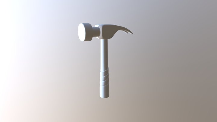 Hammer (Untextured) 3D Model