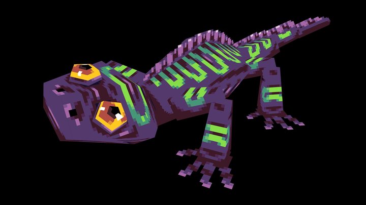 Salamander 3D Model