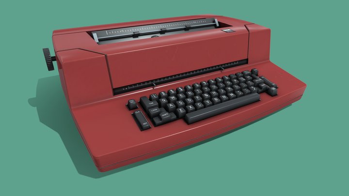 IBM Selectric II Typewriter – Free 3D Model STL