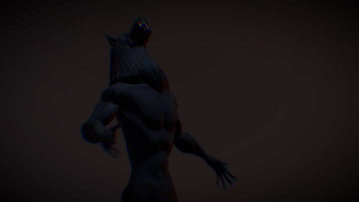 Werewolf 3D Model