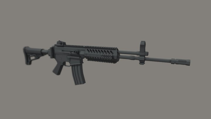 Daewoo K2C1 3D Model