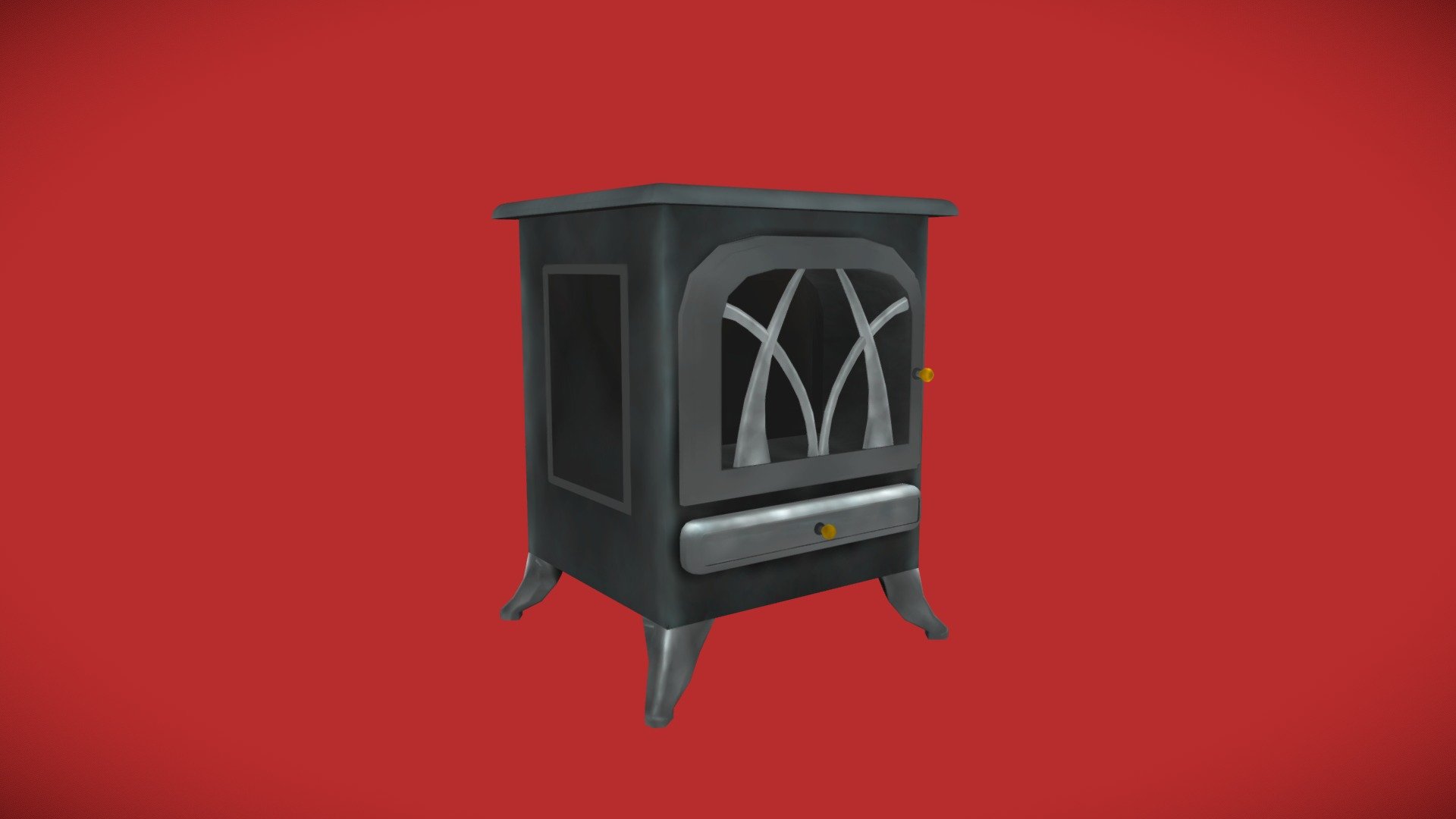 Hand Textured Range/Fireplace