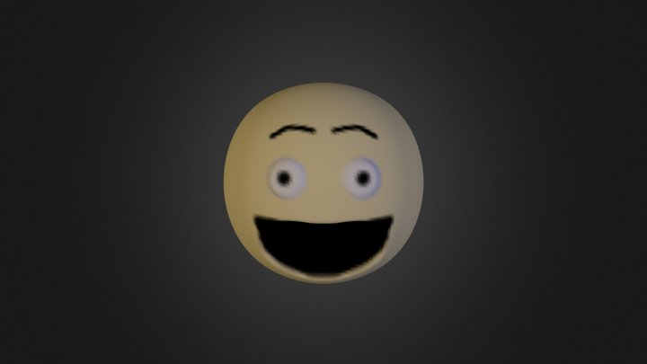 (Very) Happy Face 3D Model