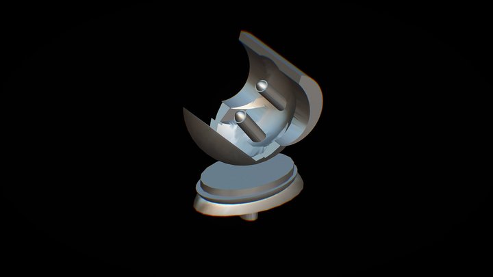 Prótesis unicompartimental 3D Model