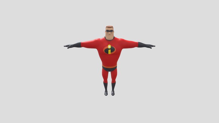 Mr.Incredible 3D Model