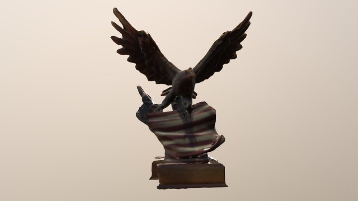 American Eagle Statue – Modelo 3D gratuito STL