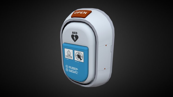 Defibrilator 3D Model