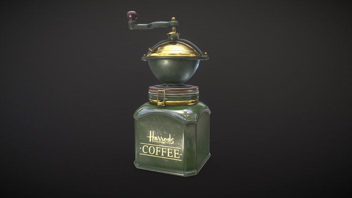 Harrods KnightsBridge Coffee 3D Model