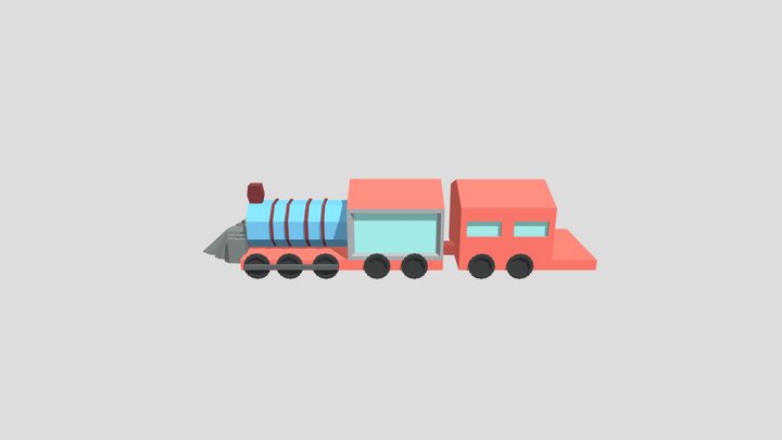 Tren 3D Model