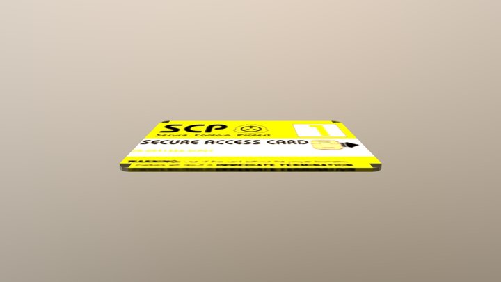 All Scp Key Card