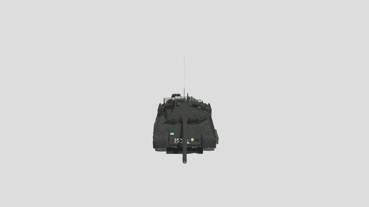 T-80BVM Shakar 3D Model