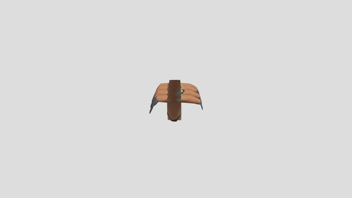 Snailasaurus Hybrid 3D Model
