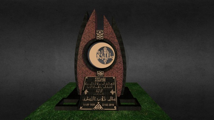 Grave To My lovely Father 3D Model