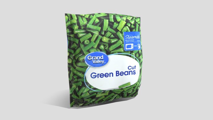 Green Beans 3D Model