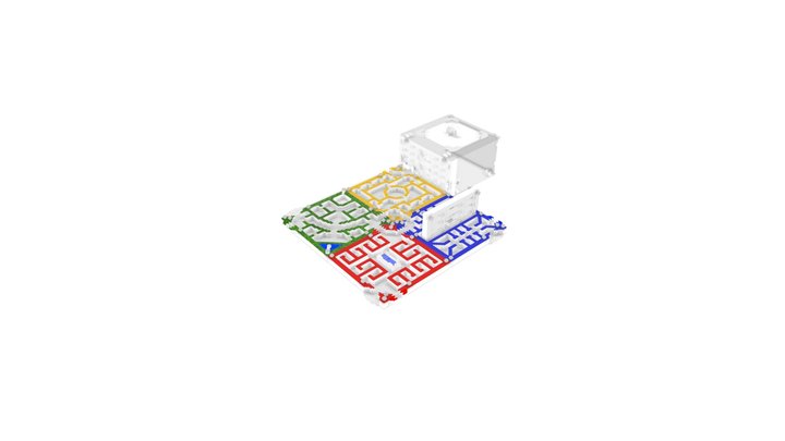 Муравьиная ферма Muraha 3D Model