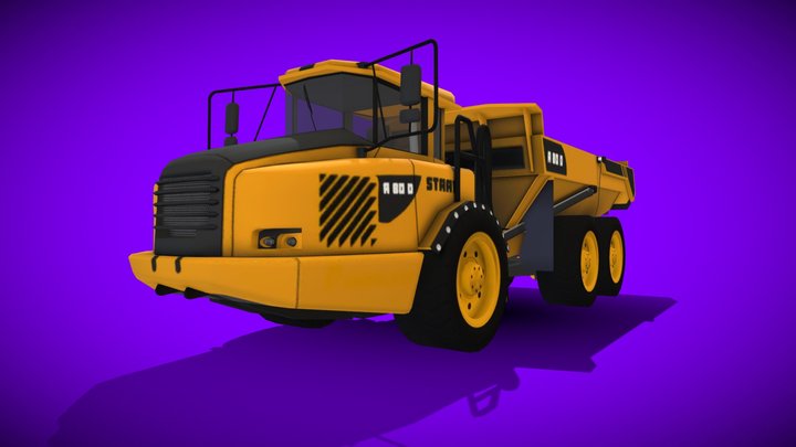 Loader Truck - Preview 3D Model