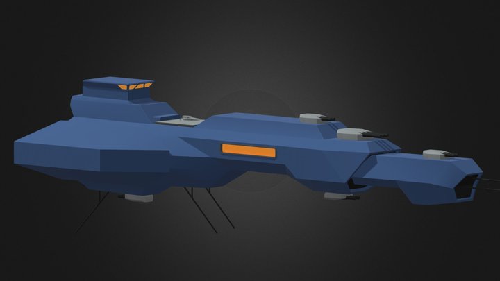 [WIP] Emperial Battlecruiser - Outremer Class 3D Model