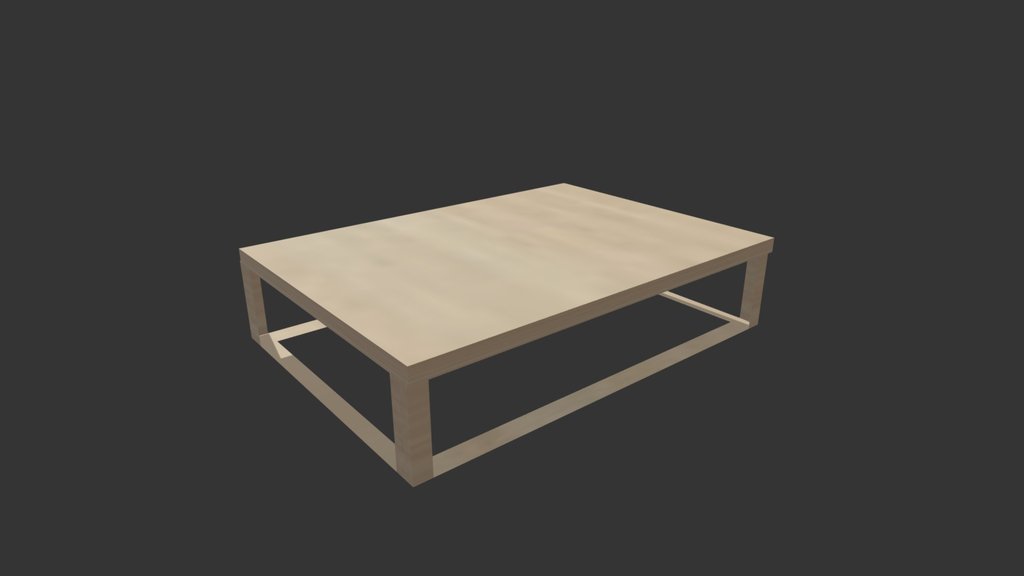Wooden Coffee Table - Living Room Furniture