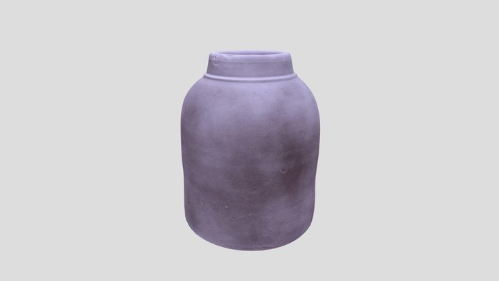 Lincoln Pottery Works Large Preserve Jar 3D Model