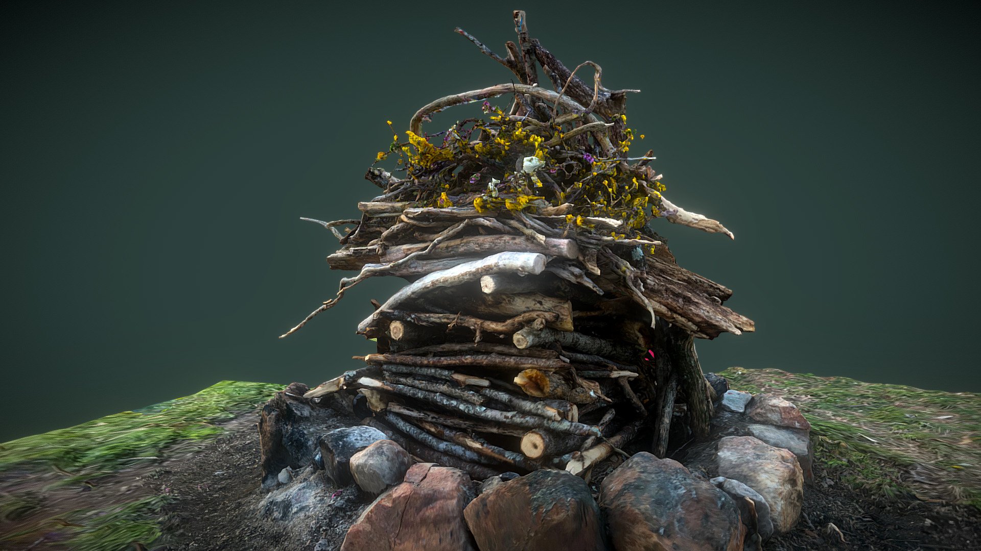 Ostara Pyre (unburnt)