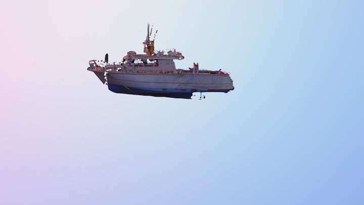 Boat Mesh Good 3D Model