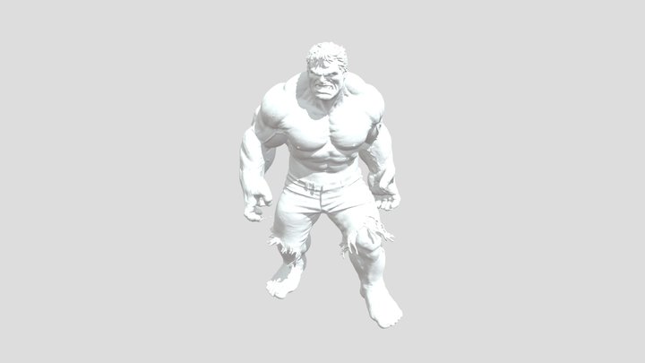 Hulk Fury 3D Model