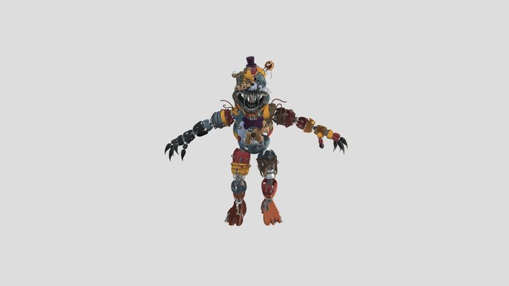 _fnaf+4+hybrid+v2 (1) 3D Model