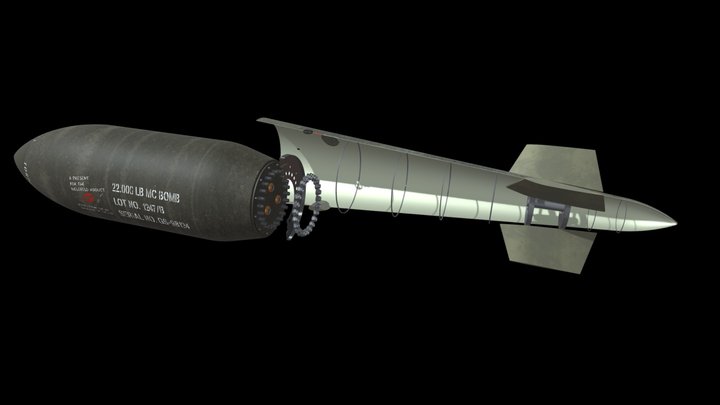 Deep-penetration-bomb 3D models - Sketchfab