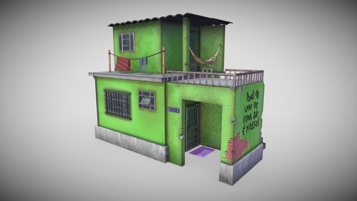 Casa de Favela 3D Model