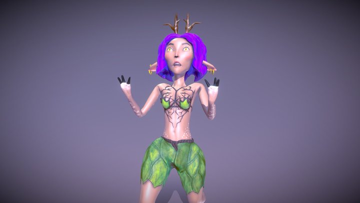 Cervitaur Pose 3D Model