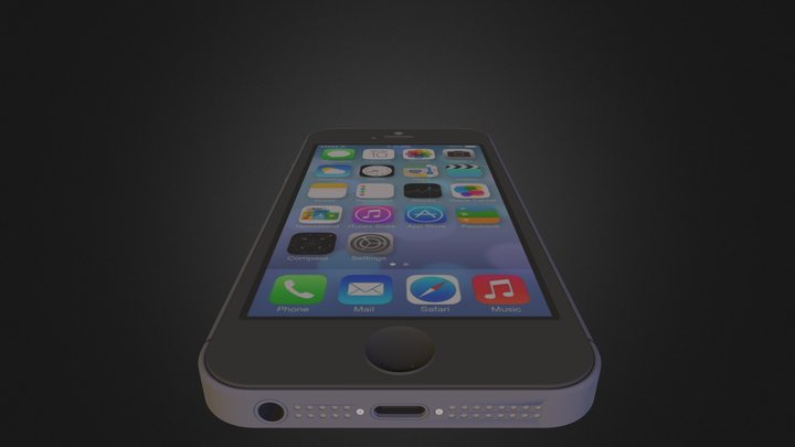iPhone 5 3D Model