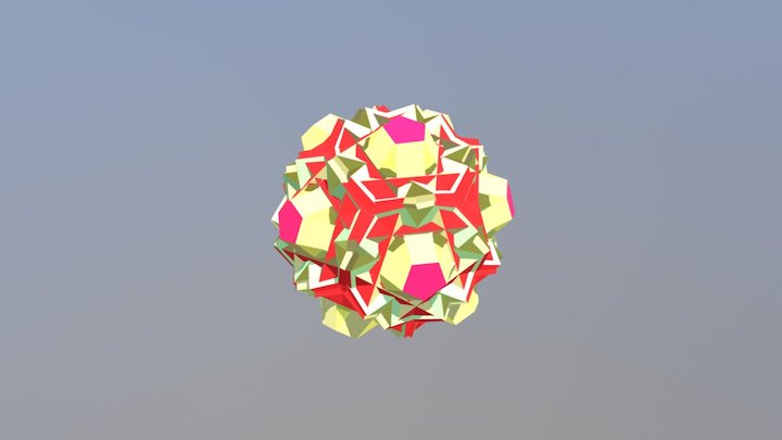 Exotic-polyhedron 3D Model