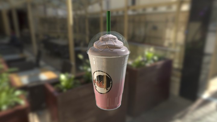 Frappuccino 3D Model