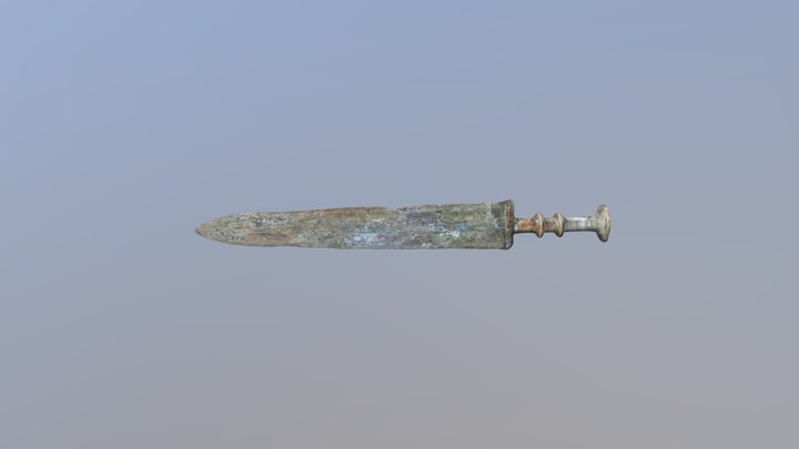 铜剑 3D Model