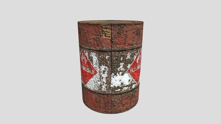 Barrel 3D Model