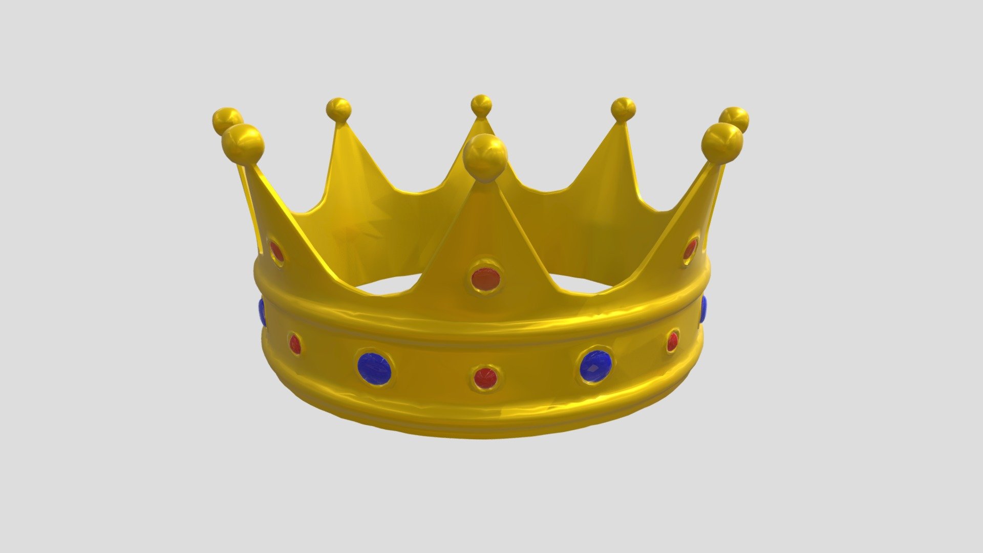 Crown Prop - Download Free 3D model by mikethornley [bf00a70] - Sketchfab