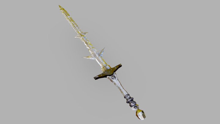 Flamberge 3D Model