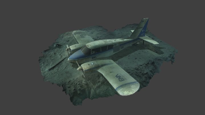 Flintkote Quarry - Airplane 3D Model