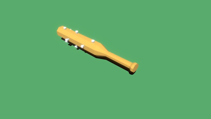 Baseball Bat 3D Model