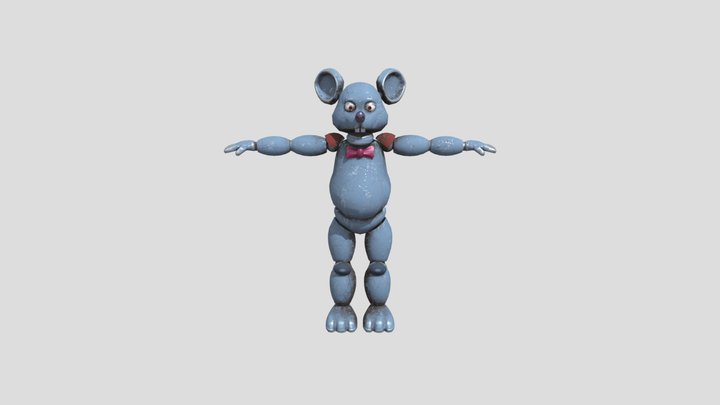 ChenW_FNAFMouse 3D Model