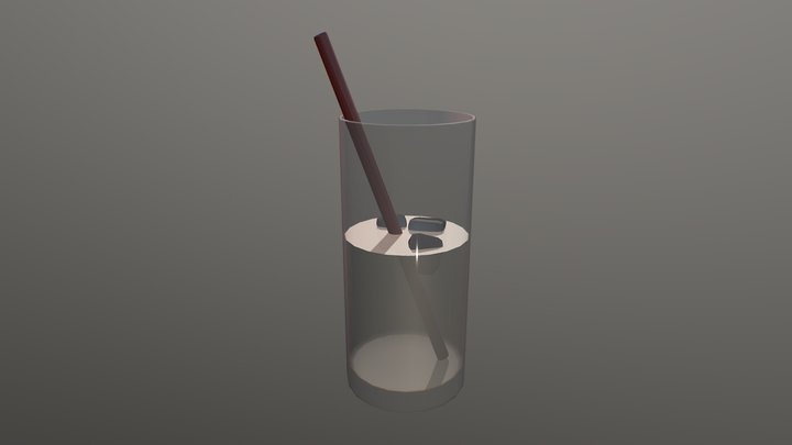 Glass 'O' Lemonade 3D Model