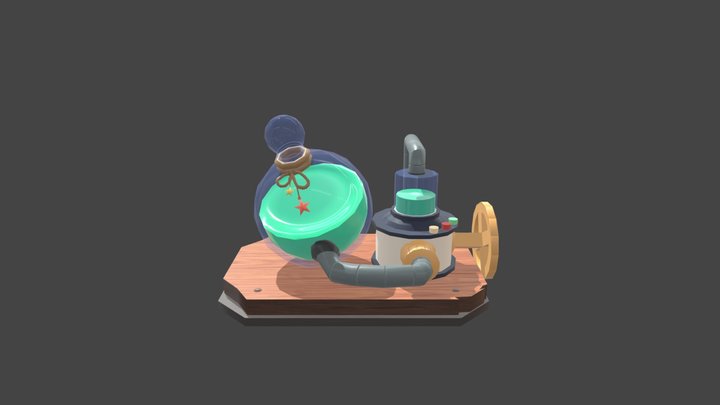 Potion Final 3D Model