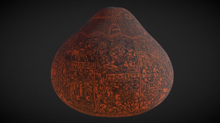 Calendario agricola y sus Costumbres 3D Model